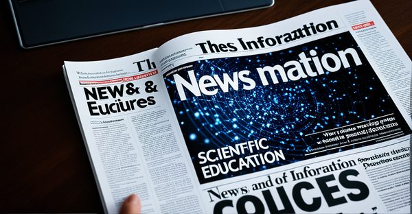 Magazine d'actualité et d'information : promouvoir l'éducation scientifique